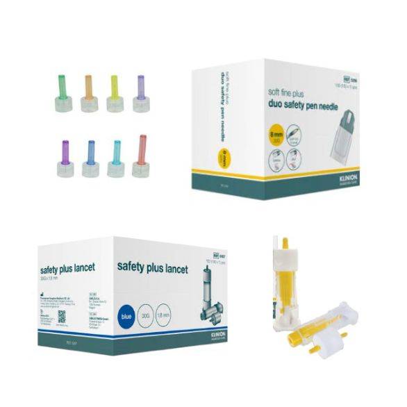 Klinion safety pen needles / lancets