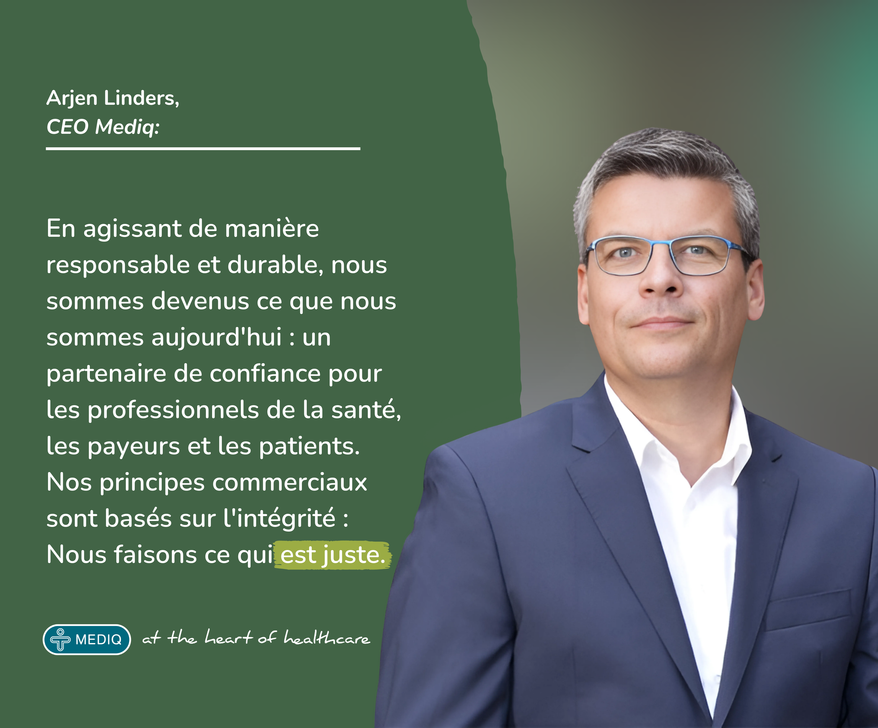 CEO Arjen Nachhaltigkeit fr